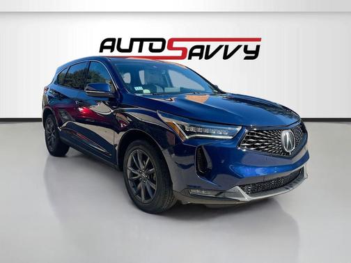 Dark Blue 2021 Acura RDX Technology Package