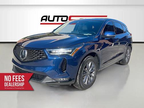 Dark Blue 2021 Acura RDX Technology Package