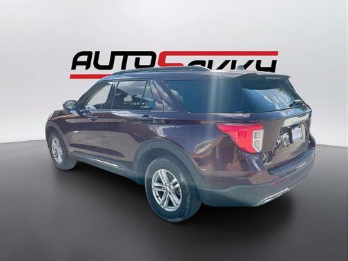 Burgundy Velvet Tinted Clearcoat 2022 Ford Explorer XLT