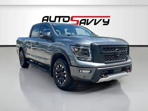 Gun Metallic 2024 Nissan Titan PRO-4X