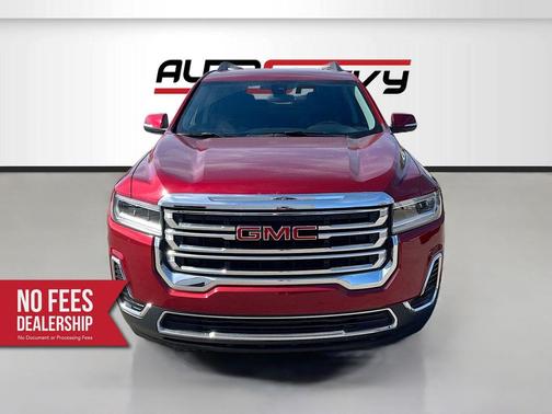 Volcanic Red Tintcoat 2023 GMC Acadia FWD SLE