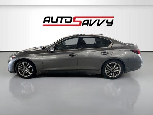 Graphite Shadow 2023 INFINITI Q50 3.0t LUXE