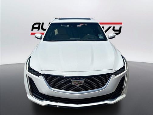 Summit White 2024 Cadillac CT5 Premium Luxury