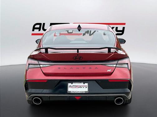 Ultimate red 2025 Hyundai ELANTRA N Base
