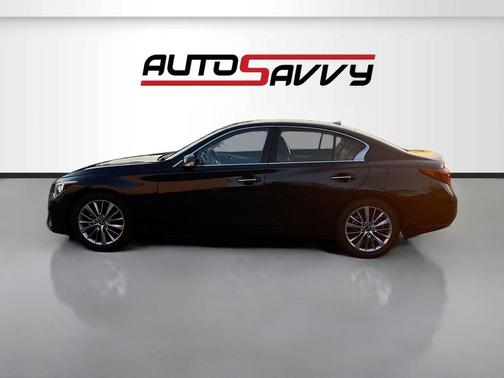Black Obsidian 2023 INFINITI Q50 3.0t LUXE