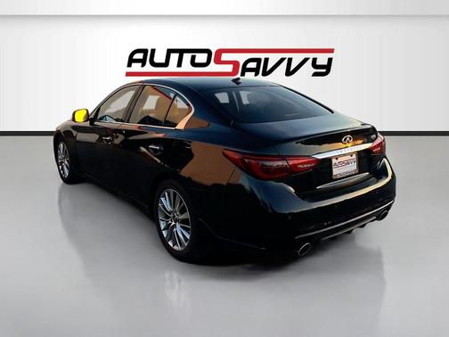 Black Obsidian 2023 INFINITI Q50 3.0t LUXE