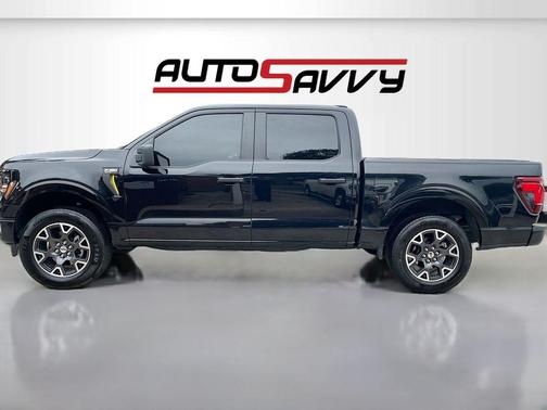 AGATE BLACK METALLIC 2025 Ford F-150 STX