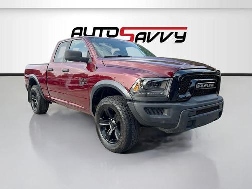 Delmonico Red Pearlcoat 2021 RAM 1500 Classic Warlock Quad Cab 4x4 6'4' Box