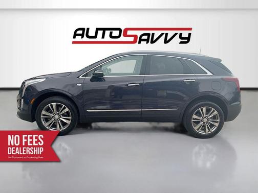 Midnight Sky Metallic 2025 Cadillac XT5 Premium Luxury