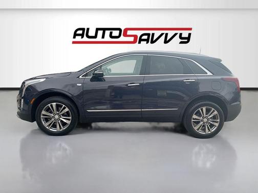Midnight Sky Metallic 2025 Cadillac XT5 Premium Luxury