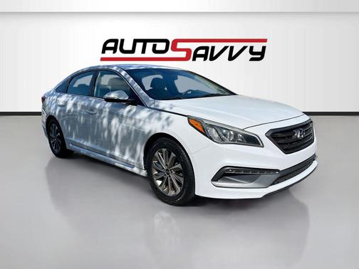 Quartz White Pearl 2017 Hyundai SONATA Sport