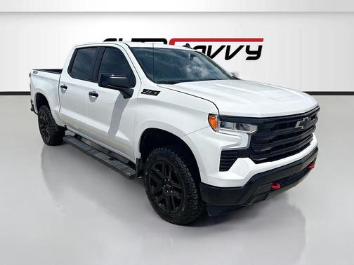 Summit White 2025 Chevrolet Silverado 1500 LT Trail Boss