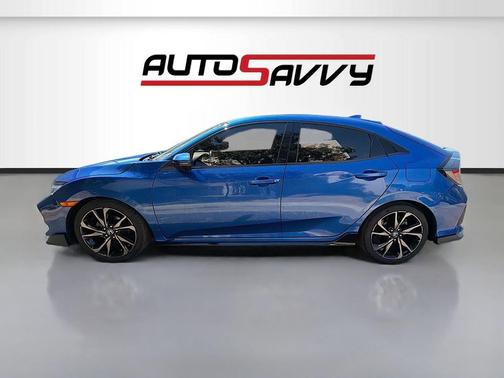 Blue Metallic 2018 Honda Civic Sport Touring