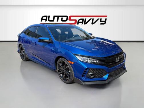 Blue Metallic 2018 Honda Civic Sport Touring