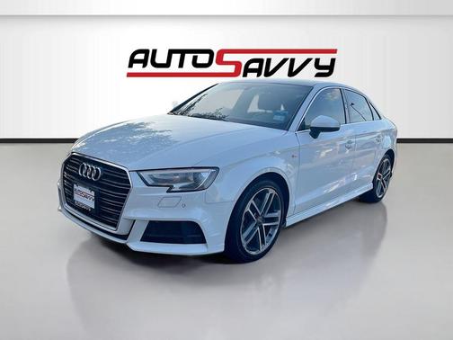 Glacier White 2018 Audi A3 2.0T Premium