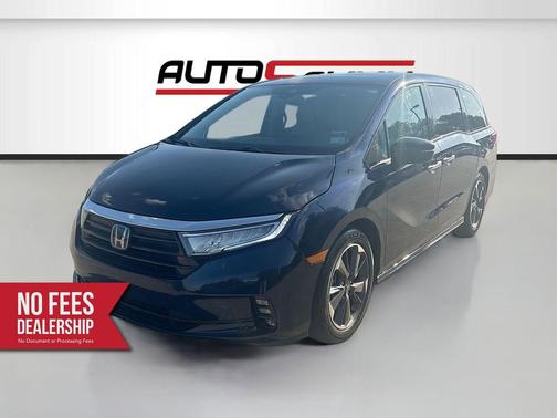 Obsidian Blue Pearl 2024 Honda Odyssey Elite
