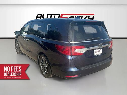 Obsidian Blue Pearl 2024 Honda Odyssey Elite