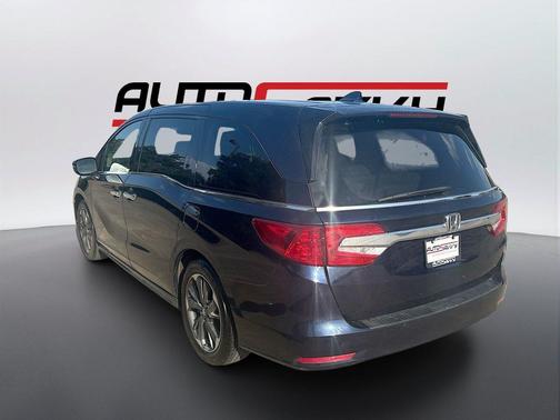 Obsidian Blue Pearl 2024 Honda Odyssey Elite