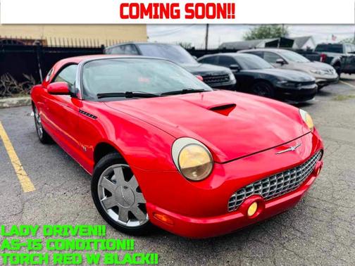 Torch Red 2002 Ford Thunderbird Deluxe