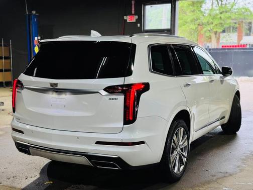 Crystal White Tri-Coat 2024 Cadillac XT6 Premium Luxury AWD