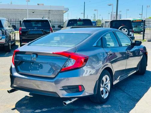 Modern Steel Metallic 2016 Honda Civic LX