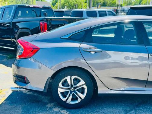 Modern Steel Metallic 2016 Honda Civic LX