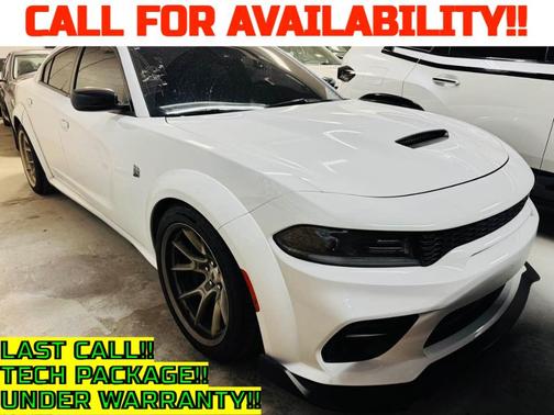 White Knuckle Clearcoat 2023 Dodge Charger Scat Pack