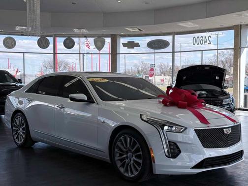 Crystal White Tri-Coat 2019 Cadillac CT6 3.6L Premium Luxury