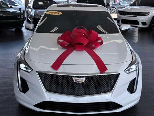 Crystal White Tri-Coat 2019 Cadillac CT6 3.6L Premium Luxury