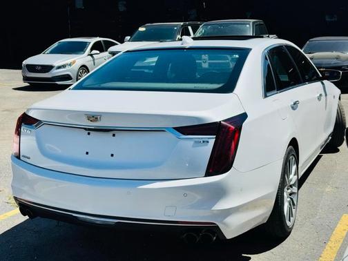 Crystal White Tri-Coat 2019 Cadillac CT6 3.6L Premium Luxury