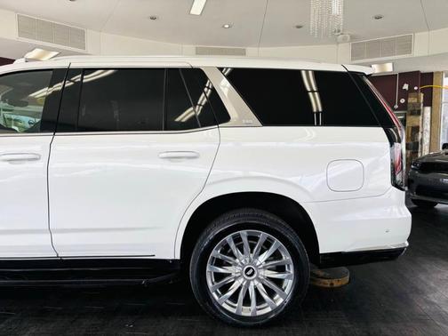 Crystal White Tri-Coat 2023 Cadillac Escalade Premium Luxury