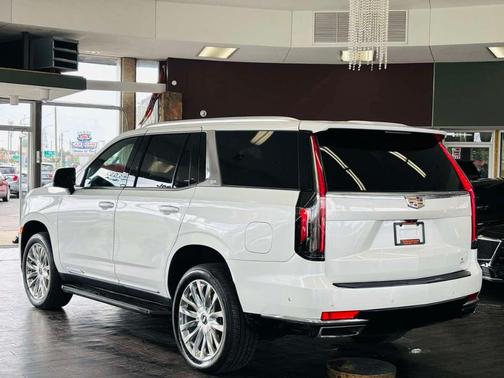Crystal White Tri-Coat 2023 Cadillac Escalade Premium Luxury