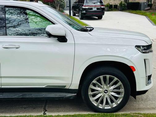 Crystal White Tri-Coat 2023 Cadillac Escalade Premium Luxury
