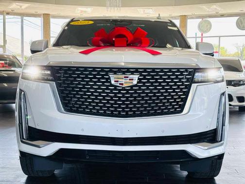 Crystal White Tri-Coat 2023 Cadillac Escalade Premium Luxury