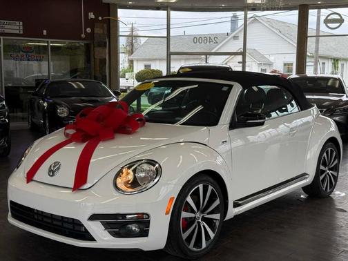White 2014 Volkswagen Beetle 2.0T R-Line w/Sound/Nav