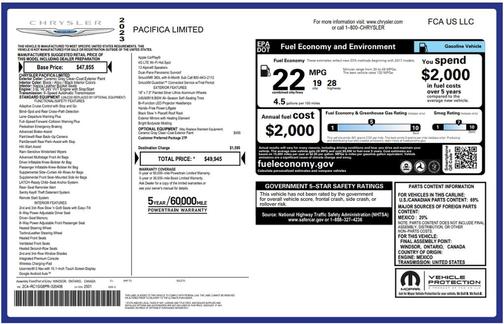 2023 Chrysler Pacifica Limited