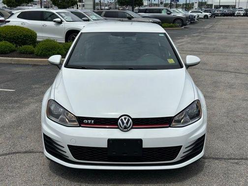 Pure White 2015 Volkswagen Golf GTI S