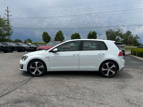 Pure White 2015 Volkswagen Golf GTI S