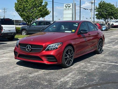 designo Cardinal Red Metallic 2020 Mercedes-Benz C-Class C 300 4MATIC
