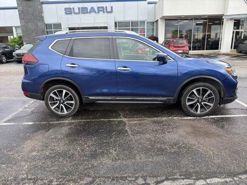 Caspian Blue 2019 Nissan Rogue SL