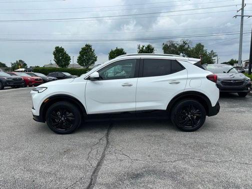 Summit White 2024 Buick Encore GX Sport Touring