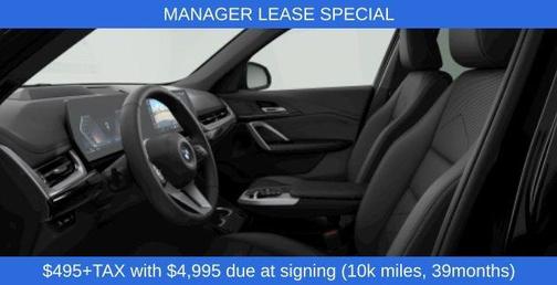 Black Sapphire Metallic 2025 BMW X1 xDrive28i