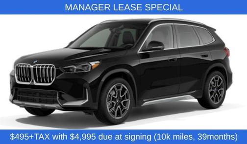 Black Sapphire Metallic 2025 BMW X1 xDrive28i