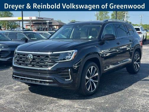 Black 2026 Volkswagen Atlas 2.0T SEL Premium R-Line
