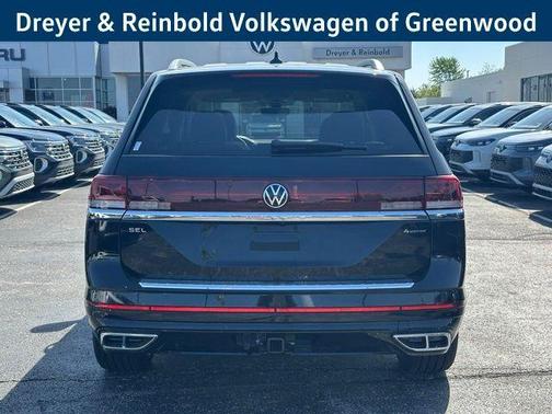 Black 2026 Volkswagen Atlas 2.0T SEL Premium R-Line