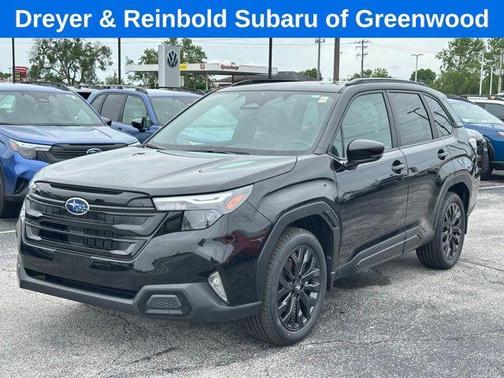 Black / Silver 2026 Subaru Forester Sport