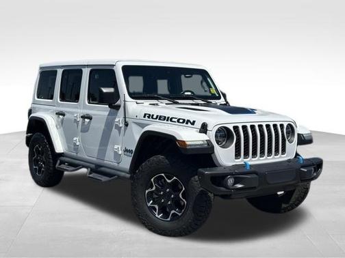 Bright White Clearcoat 2022 Jeep Wrangler Unlimited 4xe Rubicon