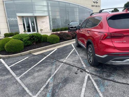 Calypso Red 2023 Hyundai SANTA FE Limited