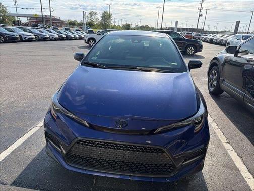 Blue 2021 Toyota Corolla SE