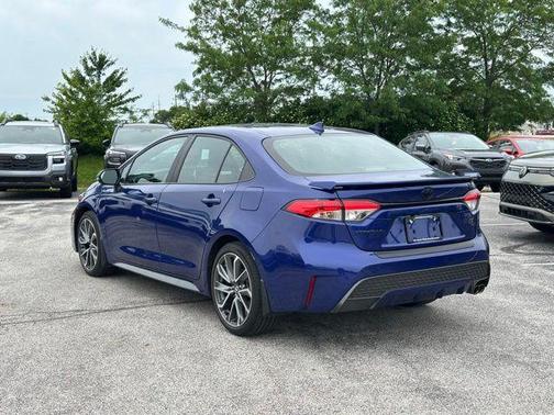 Blue 2021 Toyota Corolla SE